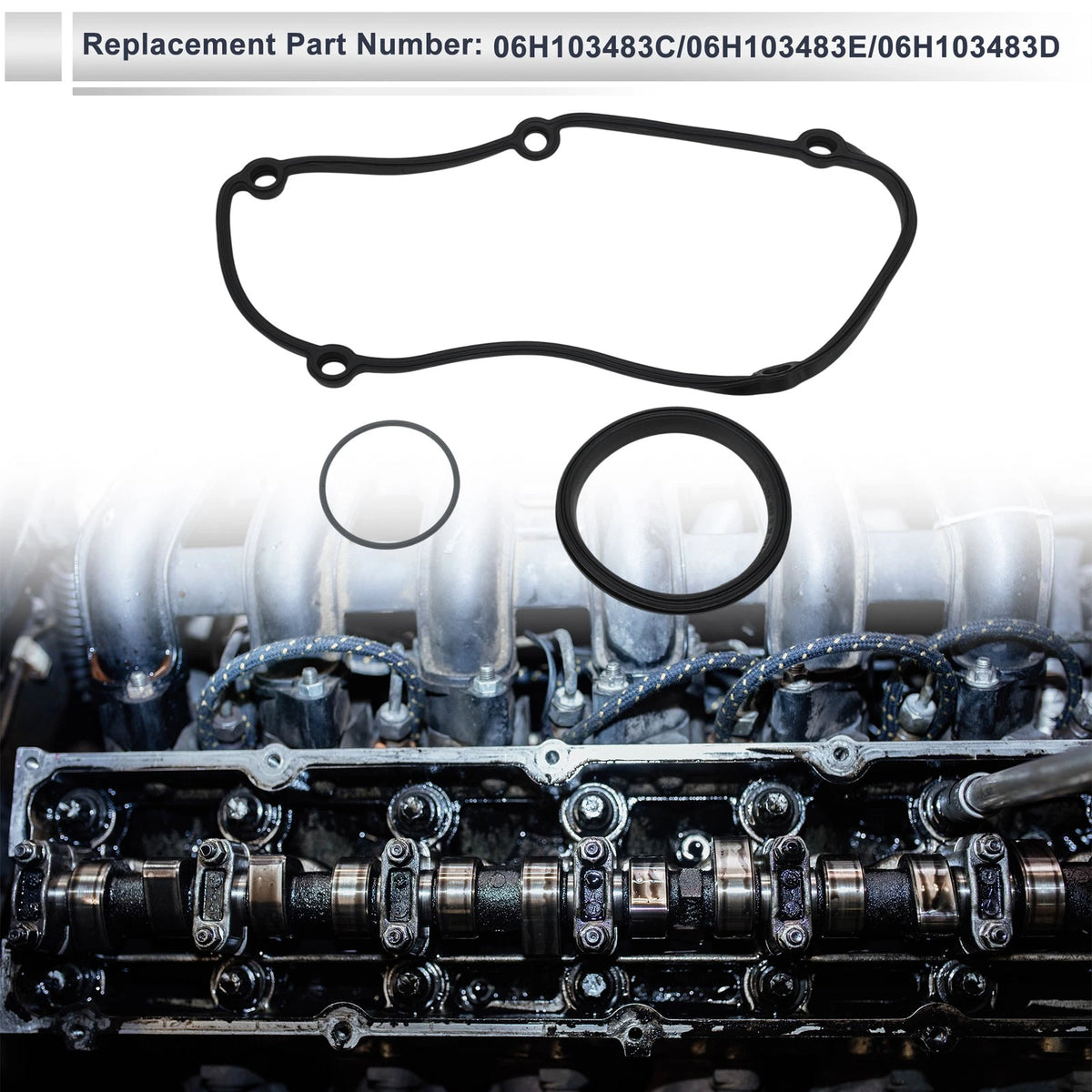 Timing Cover Gasket Replacement for Audi A4 2009–2016 2.0L L4