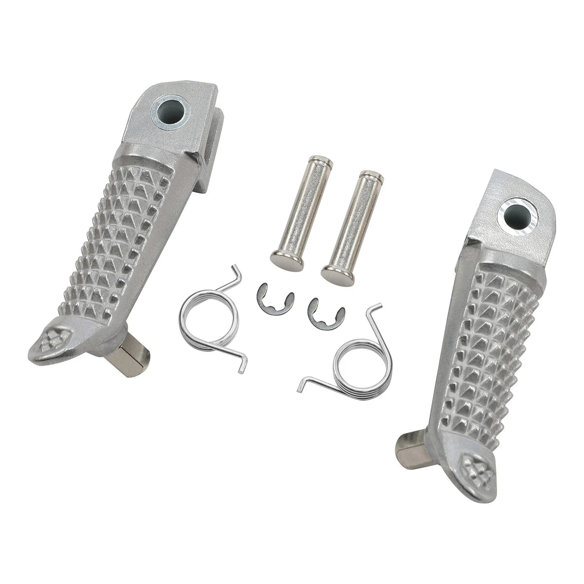 Front Driver Footpegs Footrests for Suzuki GSXR600 (2001–2005), GSXR750 (2000–2005)