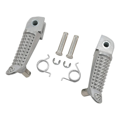 Front Driver Footpegs Footrests for Suzuki GSXR600 (2001–2005), GSXR750 (2000–2005)