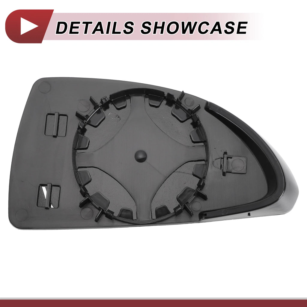 Left Driver Side Mirror Glass for Chevrolet Impala (2006–2013)