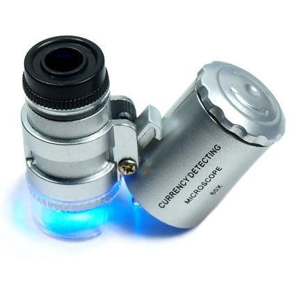 60X LED Magnifying Loupe for Jewelry Coin Eye Loop