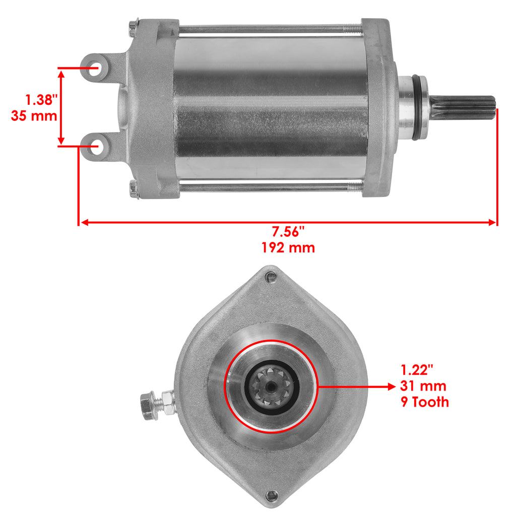 Starter & Relay Solenoid Replacement for Suzuki GSX 1300R Hayabusa (2003–2007)