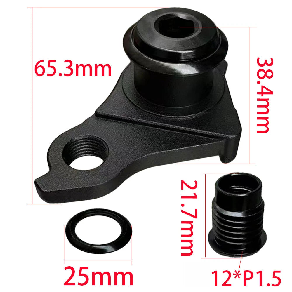 Lightweight Aluminum Derailleur Hanger Tail Hook for SRAM Mounts
