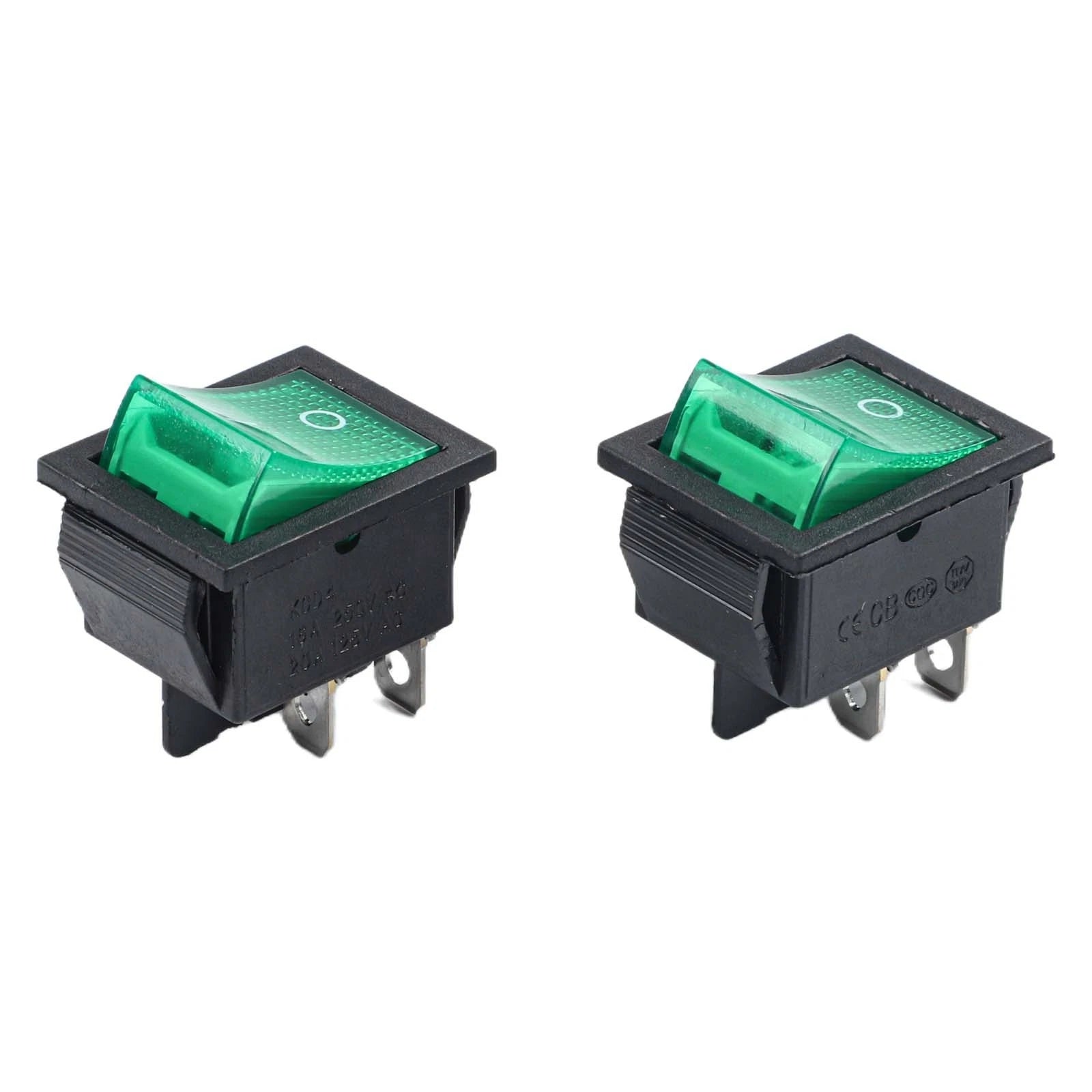 2X KCD4 Rocker Switch 30A 250V for Numatic Vacuum