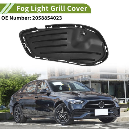 Front Left Fog Light Grill Replacement for Mercedes-Benz C300 (2017–2018)