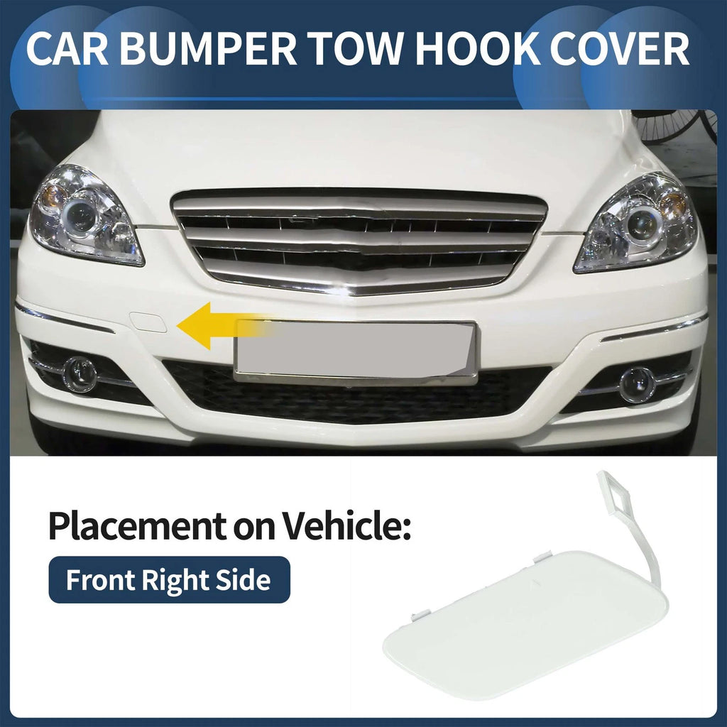 Front Bumper Tow Hook Cover Replacement for Mercedes-Benz B-Class W246 (2012–2019)
