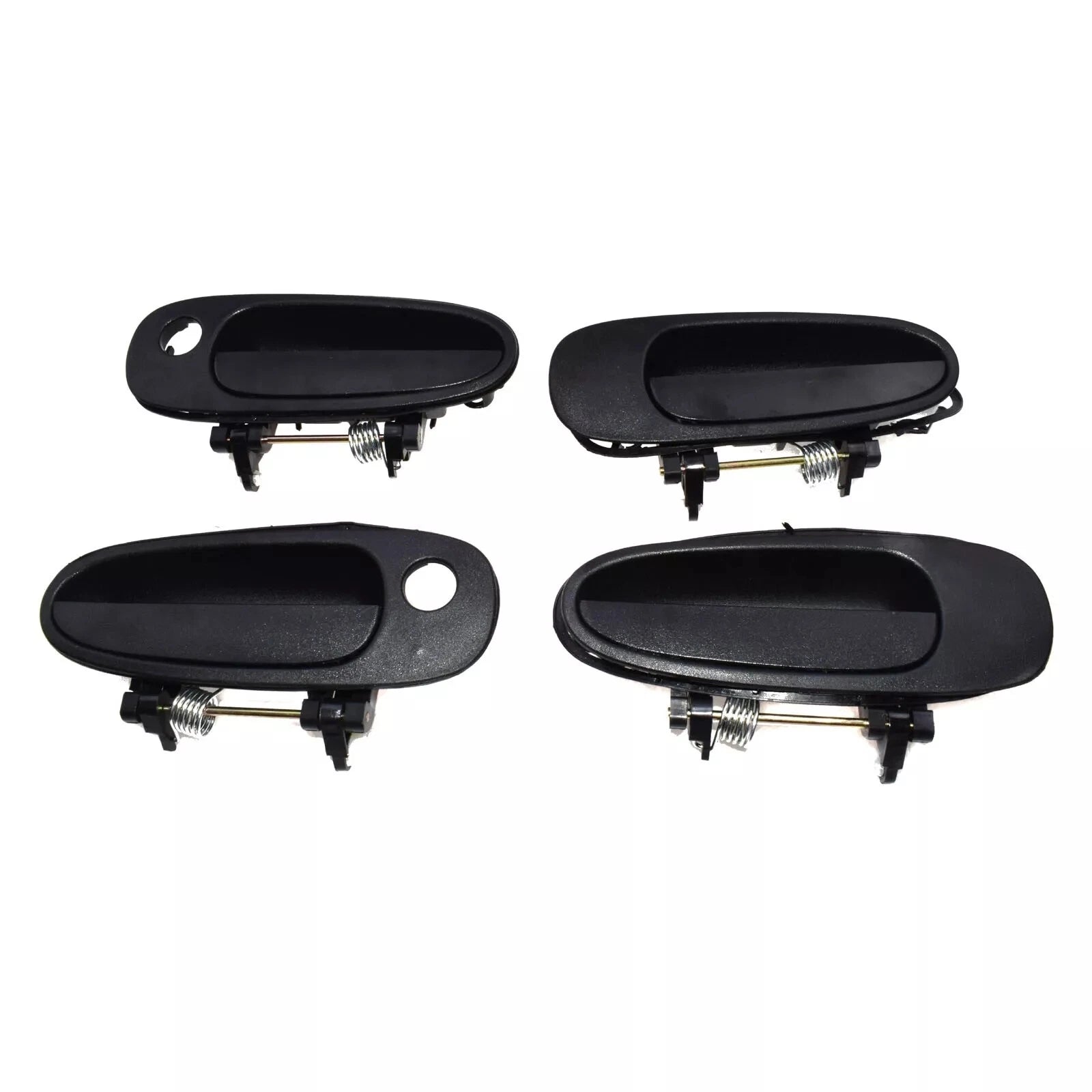 Outer Exterior Driver Door Handle Black for Toyota Corolla (1998–2002)