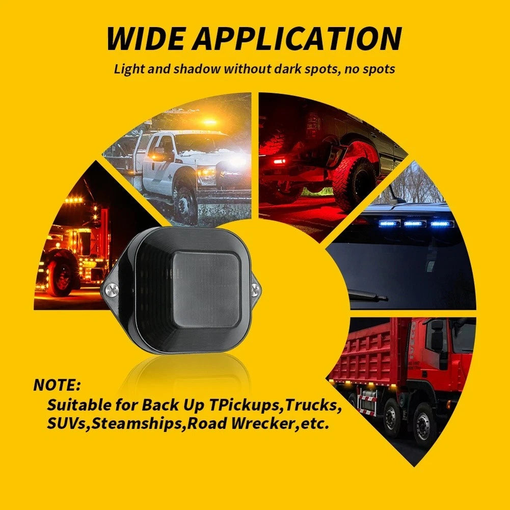 2X 12V 24V LED Caution Strobe Light for Truck Car SUV