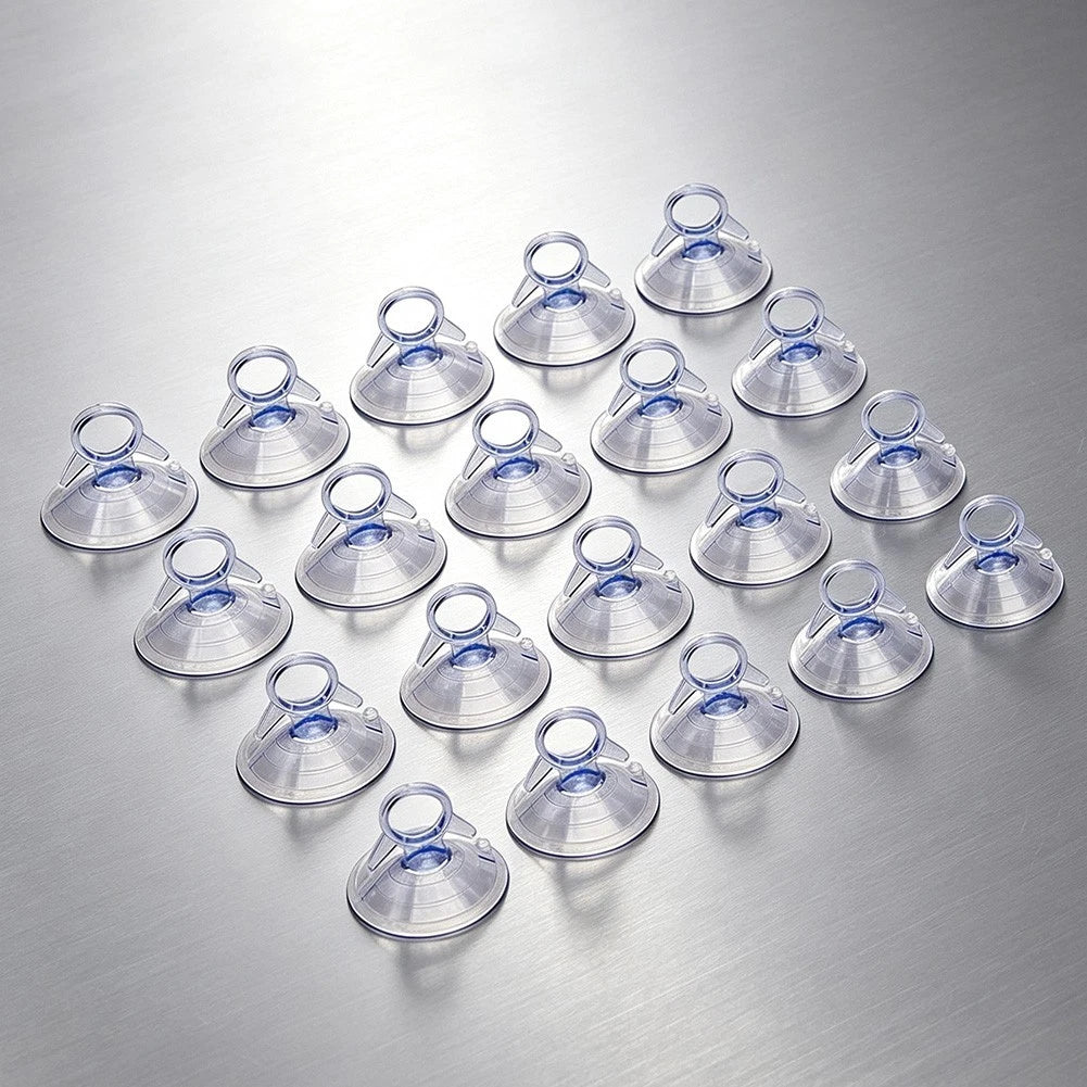Set of 4 Sunshade Hooks Suction Cup for Automotive Accessories