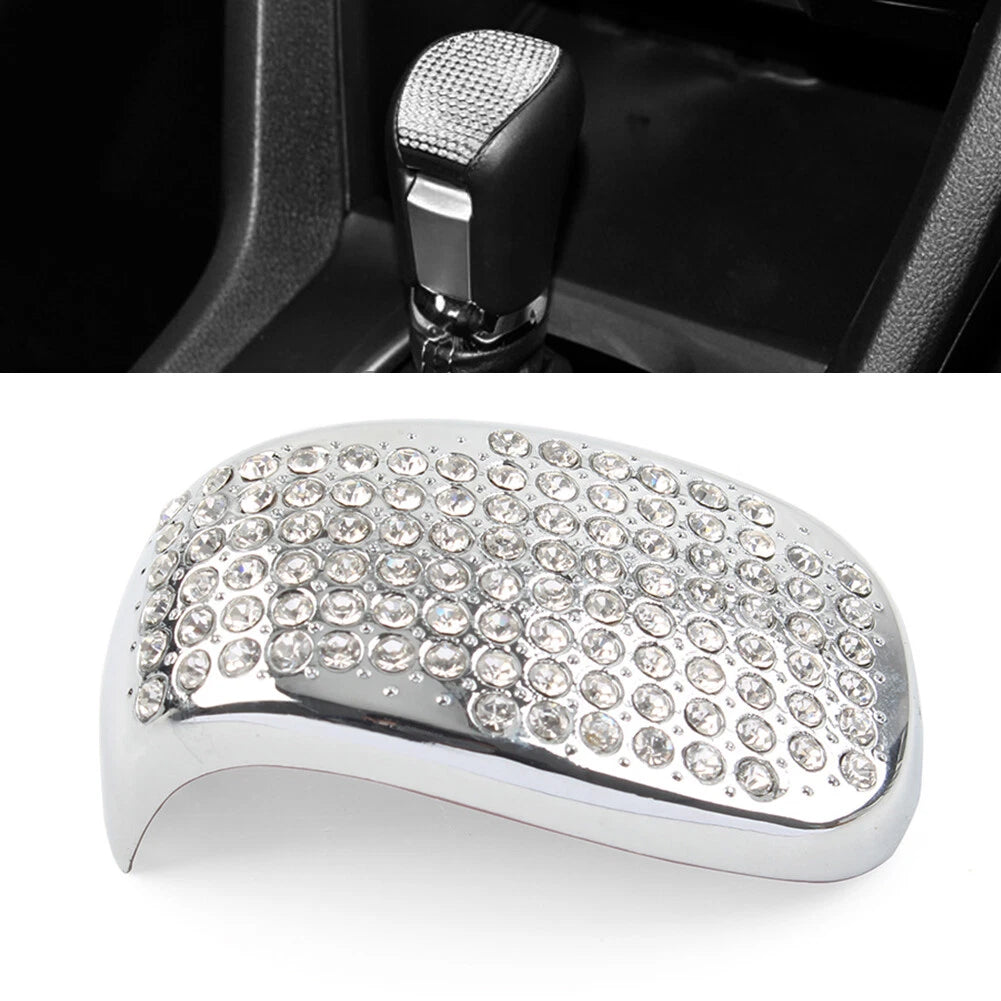 Diamond Gear Shift Lever Knob Cover Trim Fit Honda Civic 10th Generation 2016-21