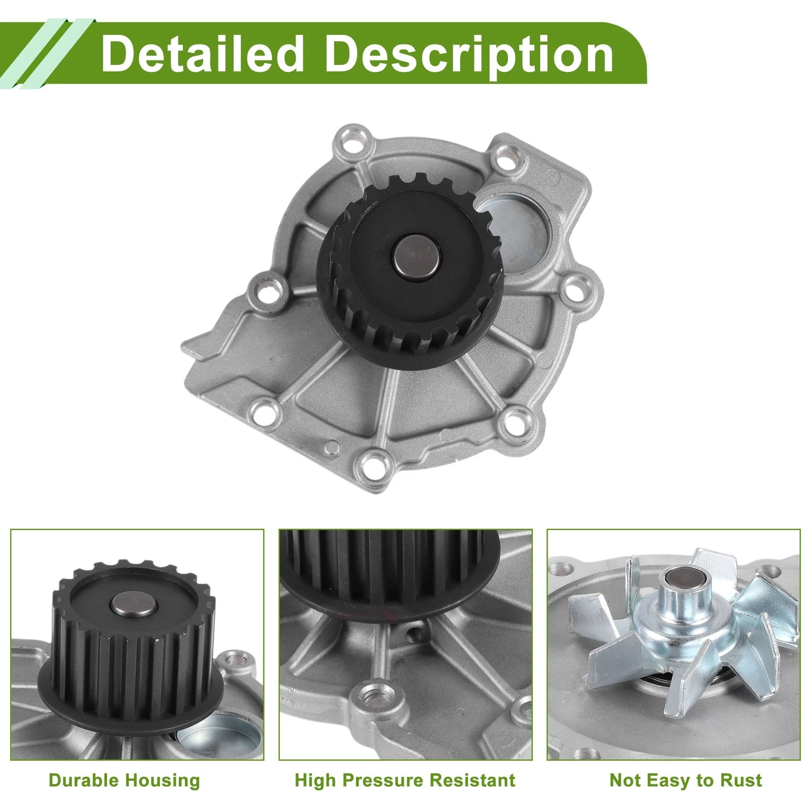 Engine Water Pump for Volvo XC60 (2008–2017) No. 274216 Cooling Pump
