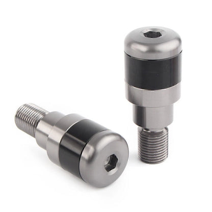 Set of 2 Handlebar Ends 7/8" Grip Plugs for Yamaha MT-07 MT-09 MT-10