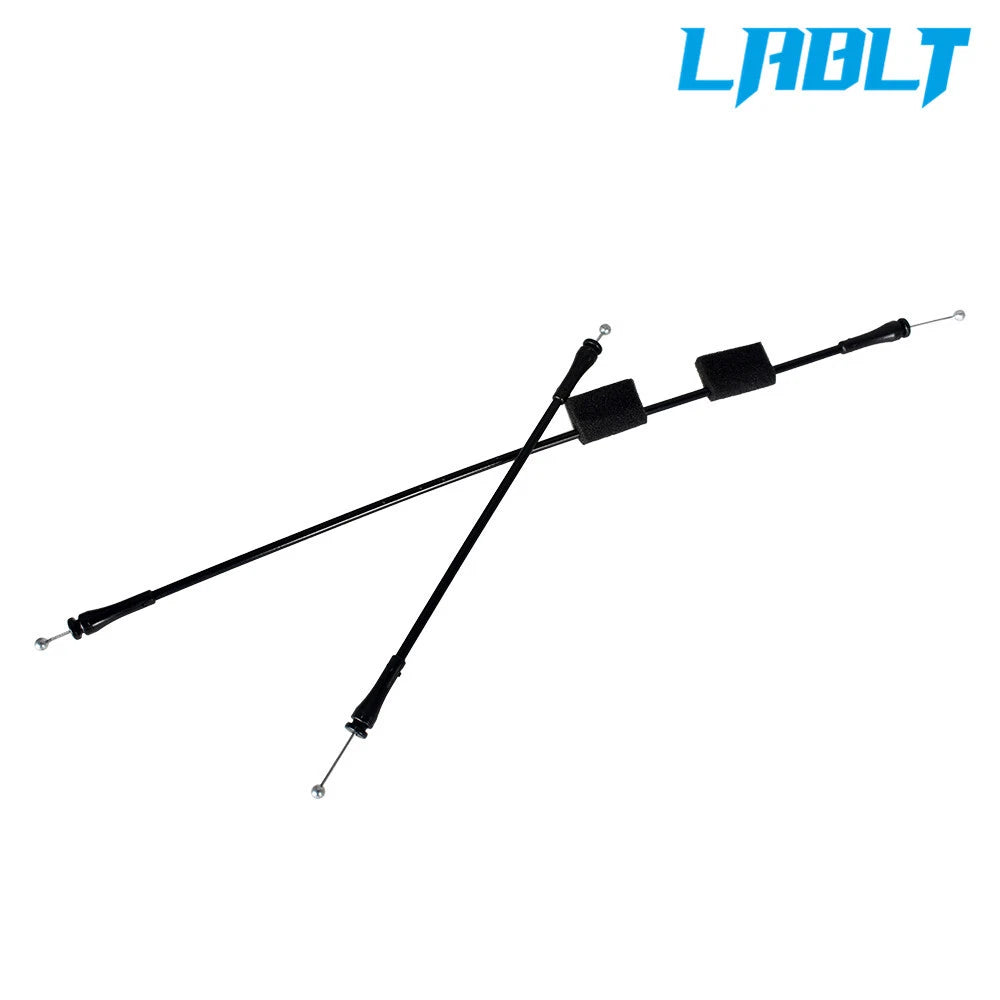 Rear Right Cargo Door Latch Release Cables Kit for Ford E150 E250 E350 (924-351)
