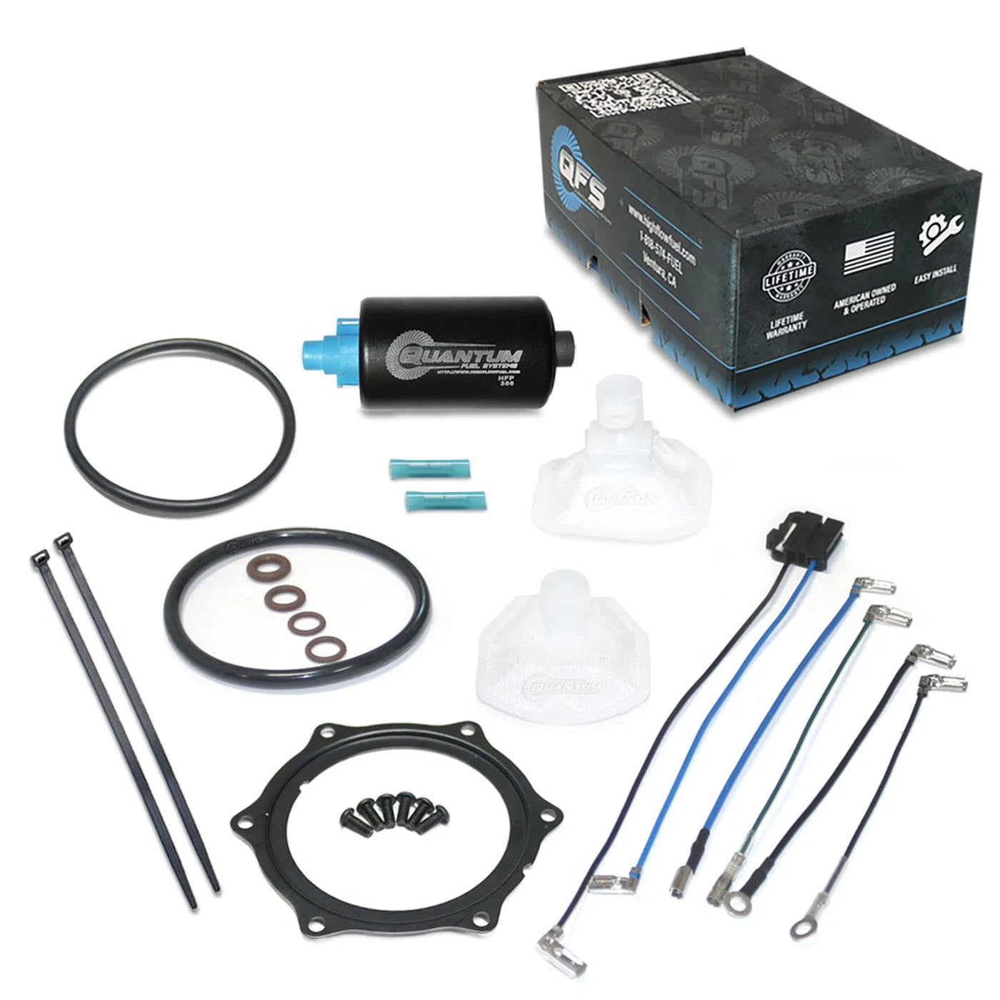 QFS Fuel Pump Set with Lock Ring & Tank Seal for Kawasaki (2012–2013)
