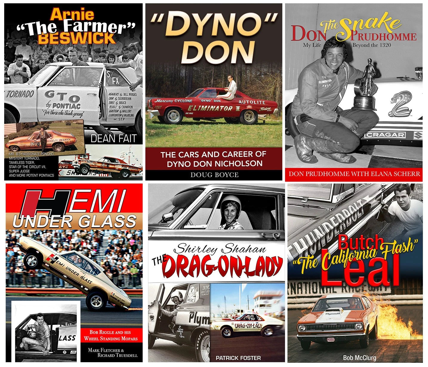Ultimate Drag Racing Drivers Boxset for Hemi Under Glass