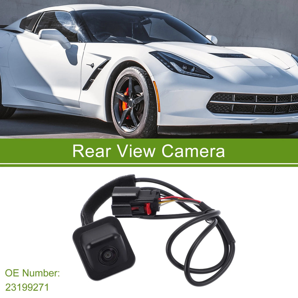 Rear View Camera 120-180 Degree Replacement for Chevrolet Corvette Stingray Z06 (2014–2016)