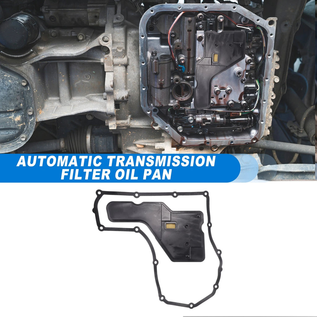 Transmission Filter Oil Pan Gasket Kit Replacement for Chevrolet Malibu (2008–2012)