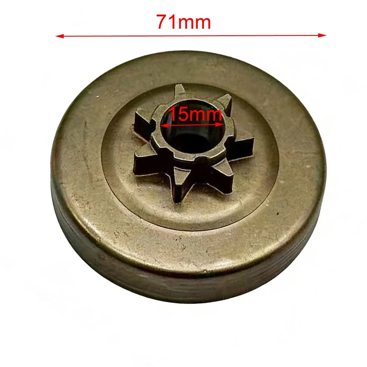 Chainsaw Clutch Drum for 5200 Engine Models (Aluminum, Iron)