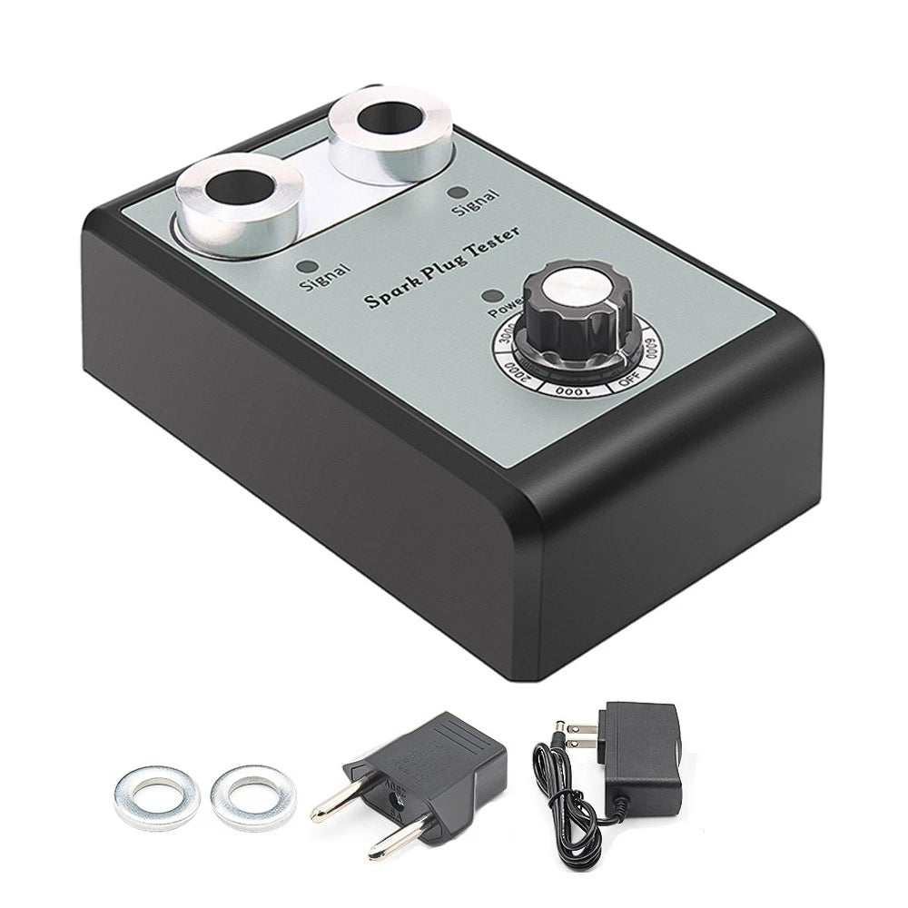 Dual Plug Spark Plug Tester for Gasoline Engines (12V)