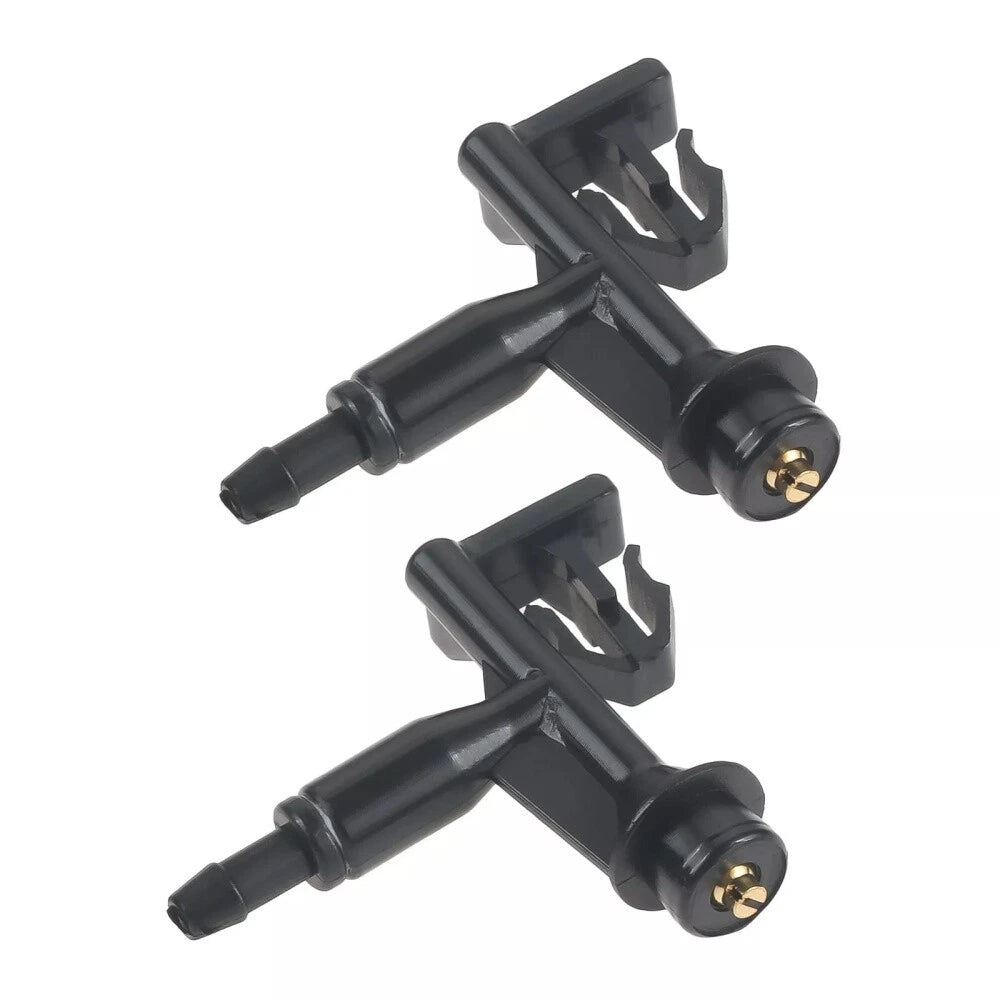 2Pcs Front Windshield Wiper Washer Jet Nozzles for Honda Fit Jazz (2015–2019)
