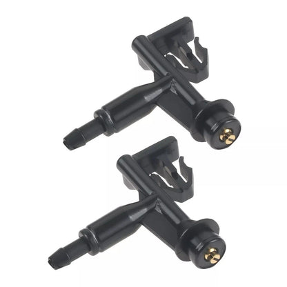 2Pcs Front Windshield Wiper Washer Jet Nozzles for Honda Fit Jazz (2015–2019)