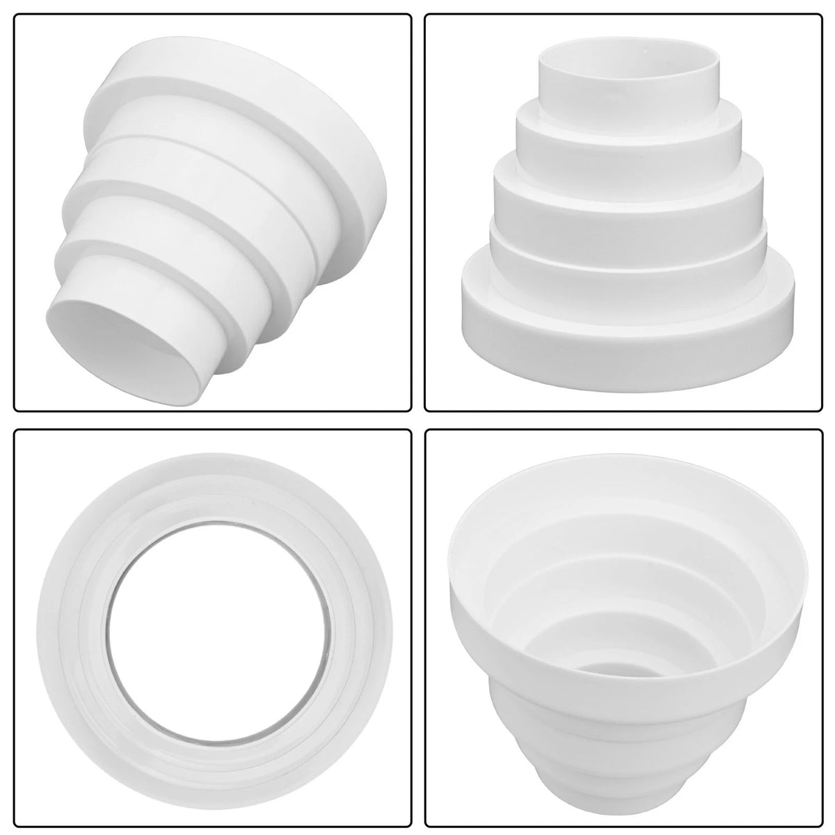 Plastic Duct Reducer for Ventilation Systems