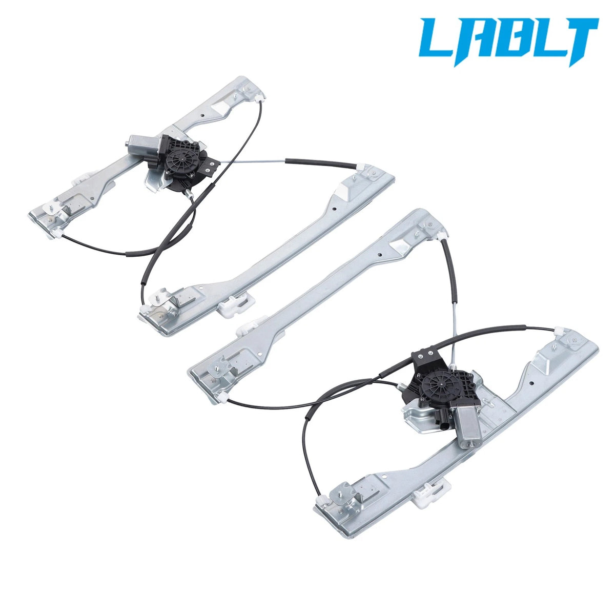 Set of 2 Window Regulators w/ Motor for Ford F-250 Super Duty (2015–2020)