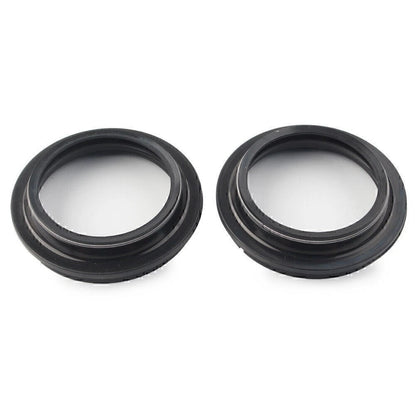 2X Front Fork Damper Shock Absorber Dust Seals for Motorcycle (43X54MM)