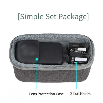 Protective Storage Bag for DJI OSMO360 Camera (Compact, Lightweight, Gray)