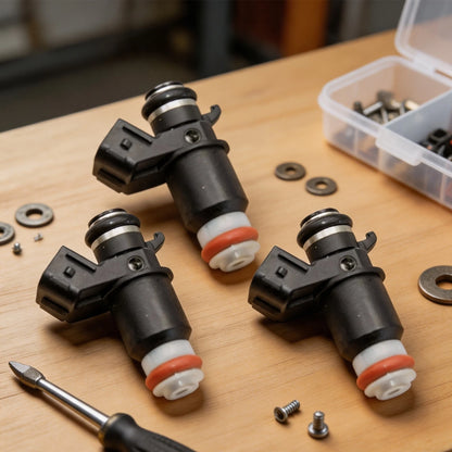 Pack of 3 Enhanced Performance Fuel Injectors for Mercury Outboards