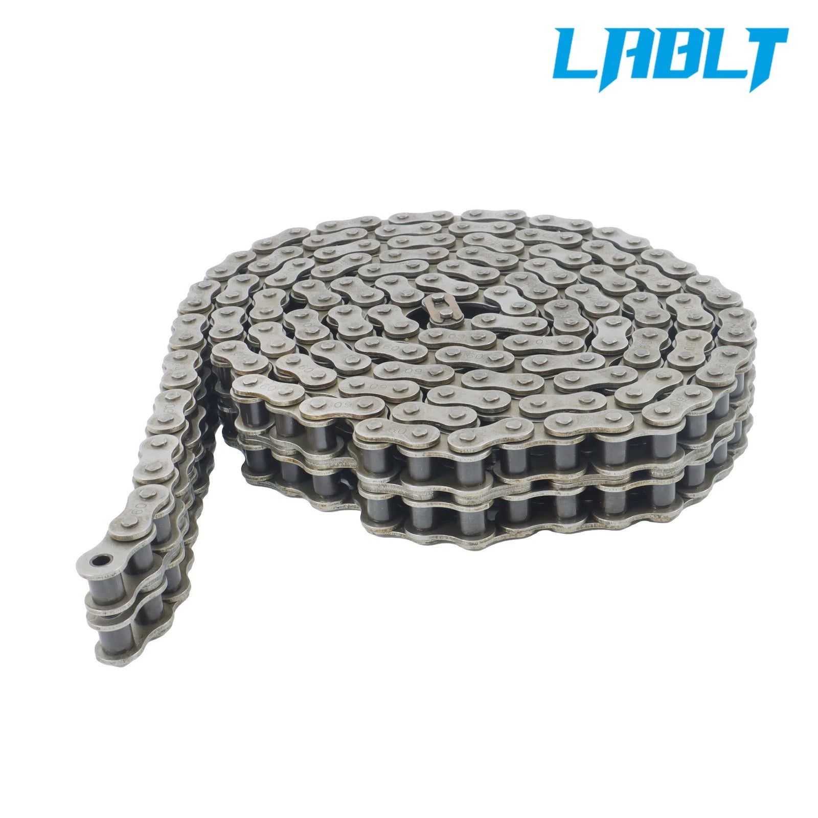 1PC Double-Row Chain 10ft w/2 Connecting Links 0.75" Pitch for LABLT