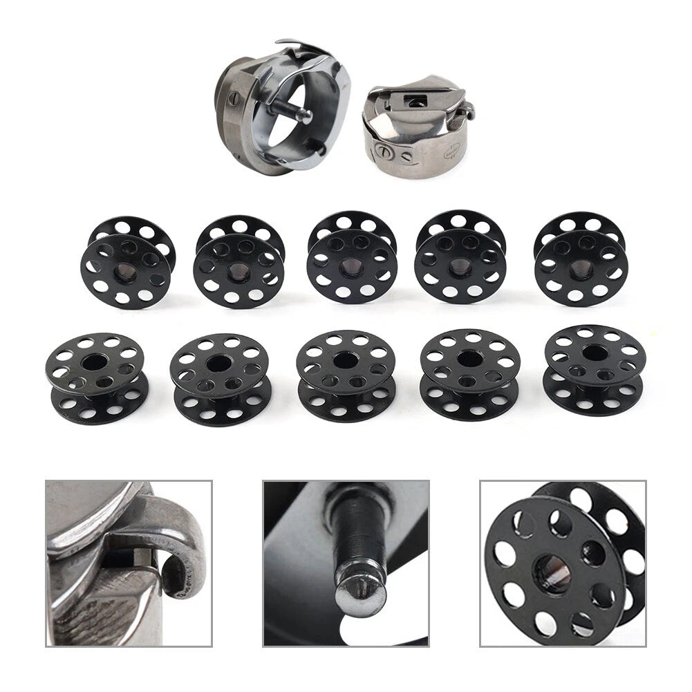 M Style Rotary Hook & Bobbin Case & Bobbins for Consew 206RB (No Year)