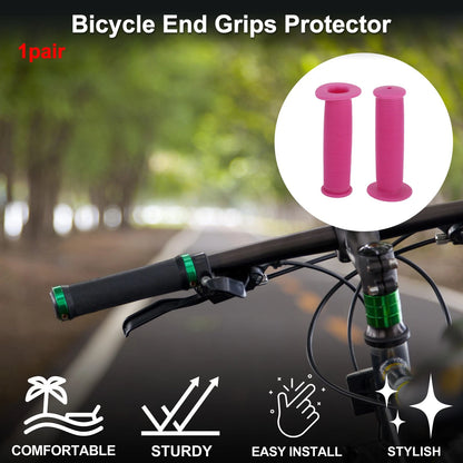 Handlebar Grips Cover Protector 110mm Non-Slip for MTB Bike (Pair) (—)
