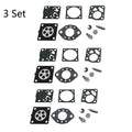Set of 3 Carburetor Repair Kits for Stihl 020 024 028 (RK-13HU RK-14HU)