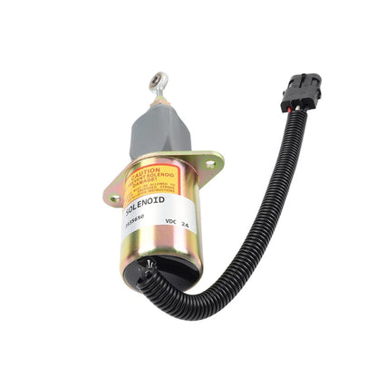 1PC 24V Fuel Stop Shutdown Solenoid Valve for 6CT/DH300-7
