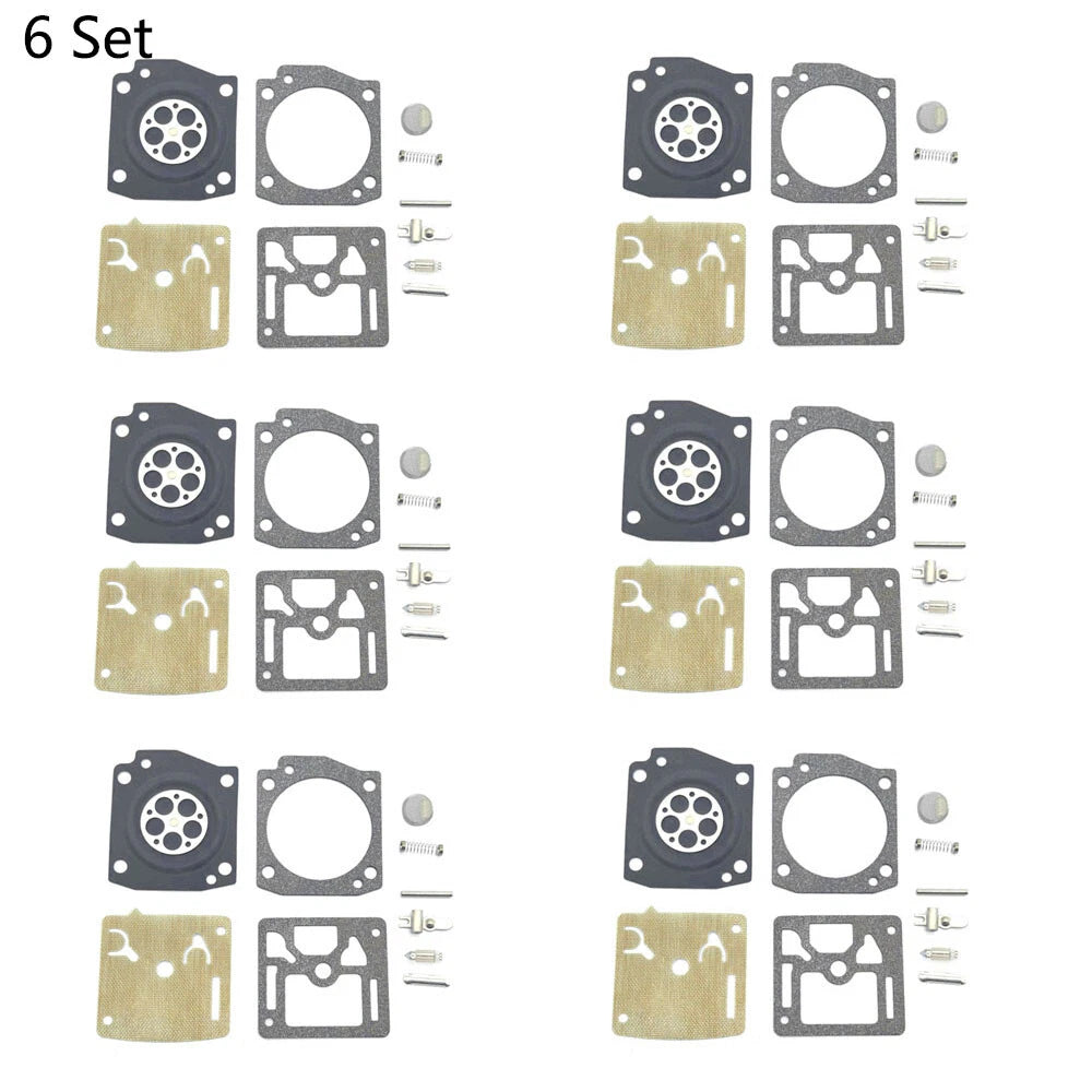 6X Carburetor Kit for Husqvarna 362 365 371 372 (RB-60 C3M-EL2A)
