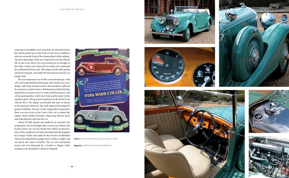 100 Years of Bentley Book