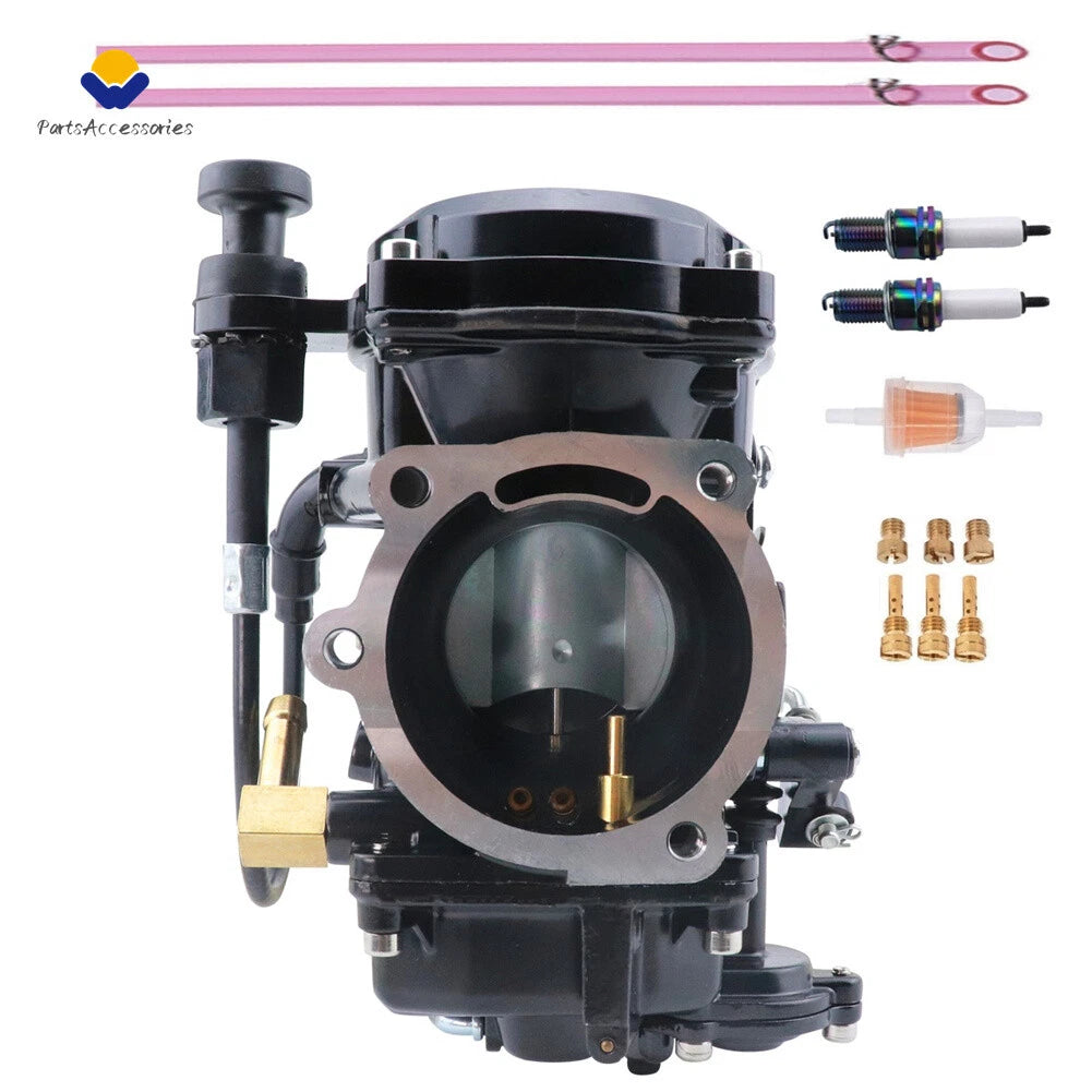 Carburetor & Intake Boot for Harley Touring 1988–2016, Sportster 1998-Up 27421-99C CV40