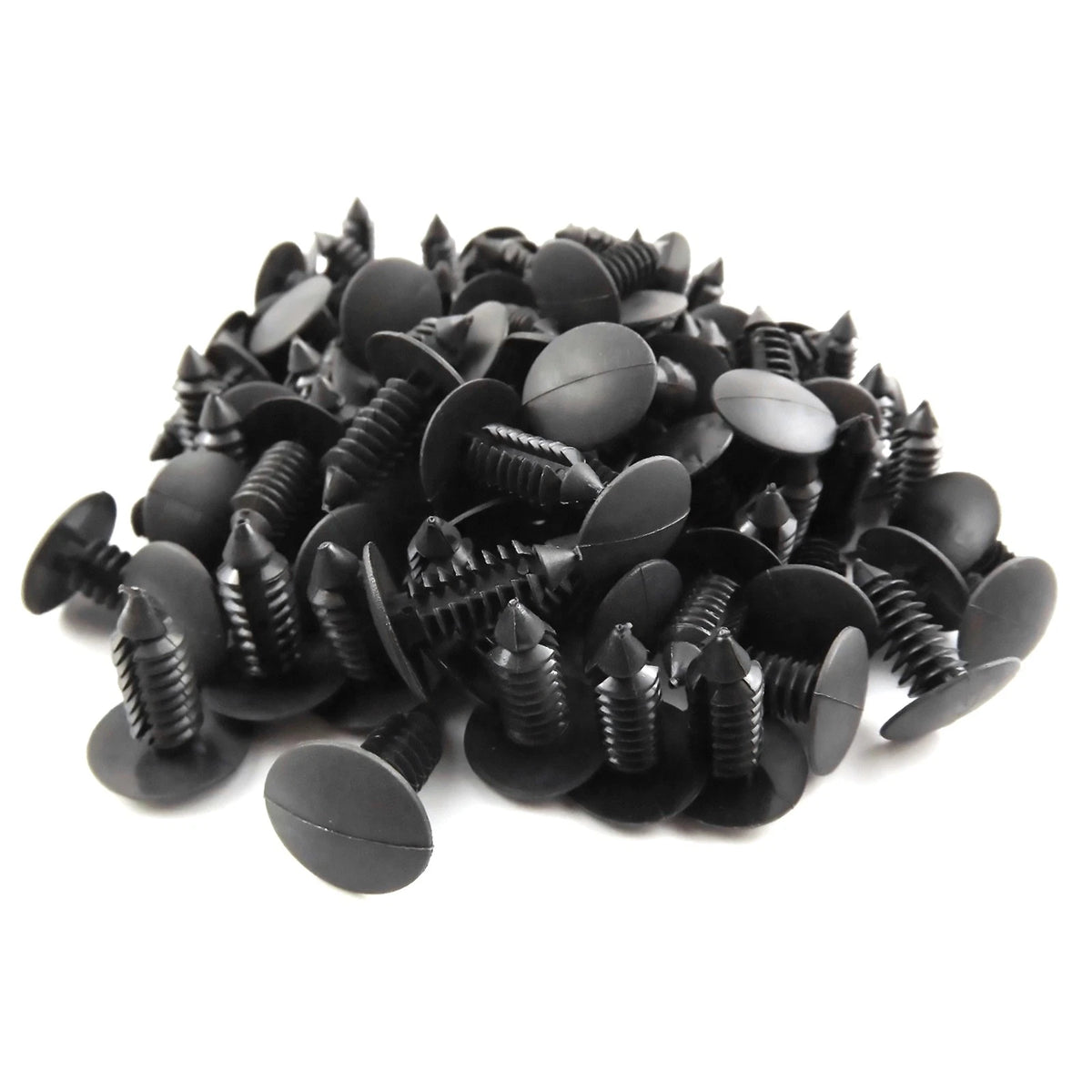 100Pcs Plastic Rivets Fasteners for Car Bumper Clips Fender Push Pin