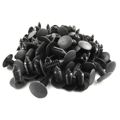 100Pcs Plastic Rivets Fasteners for Car Bumper Clips Fender Push Pin