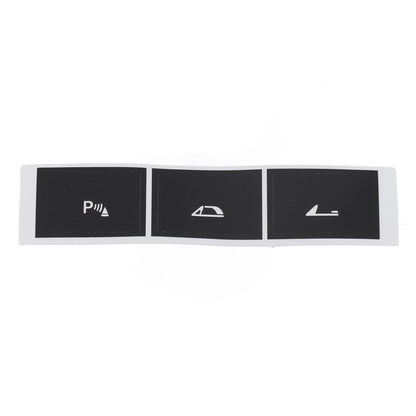 Button Repair Stickers for Z4 E89 2009 2016 Center Console