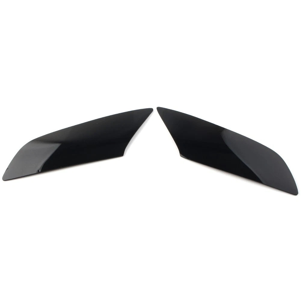 Headlight Lens Cover Protector for Honda CBR600RR (2007–2012) Glossy Black