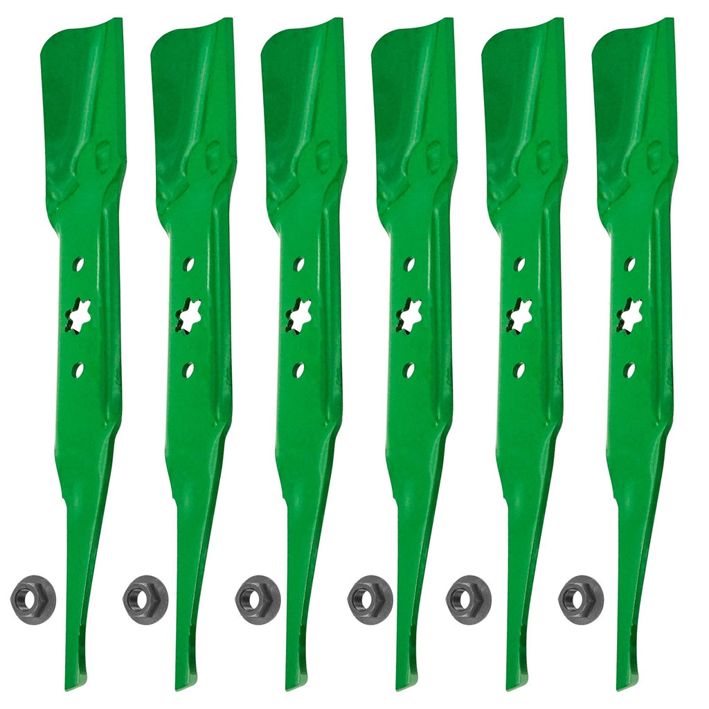 Deck Blades with Nuts for MTD Cub Cadet 54 inch (2000–2010)
