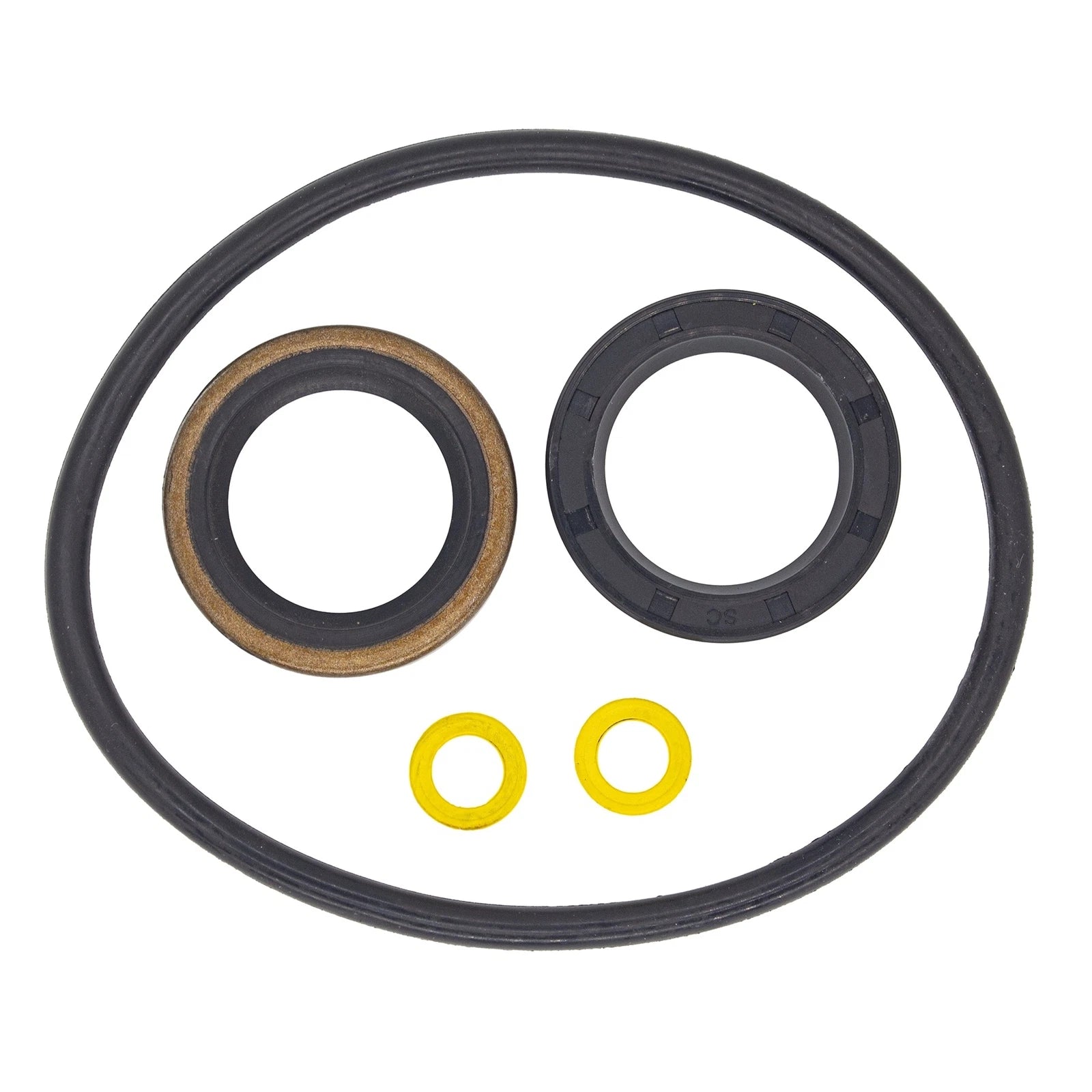 Lower Unit Oil Seal & O-ring Set for Mercury 4-Stroke (26-76868, 26-14077, 25-8M0030845)