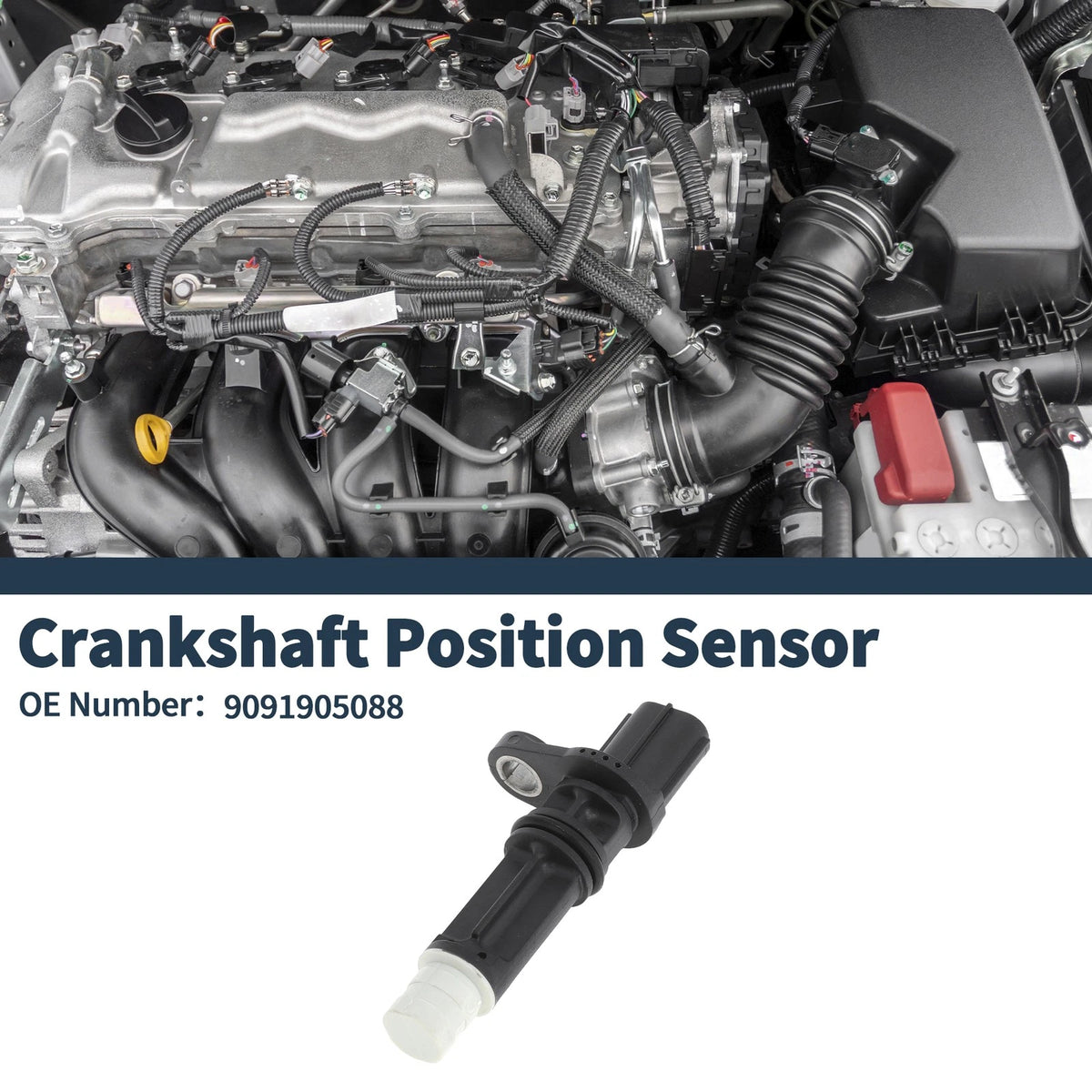 Crankshaft Position Sensor for Lexus LS500 2018–2020
