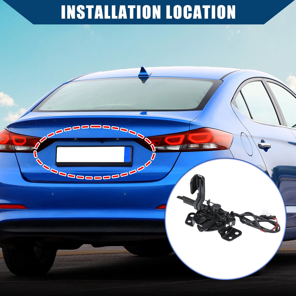Hood Lock Latch Replacement for Hyundai Elantra (2016–2018) Durable Metal
