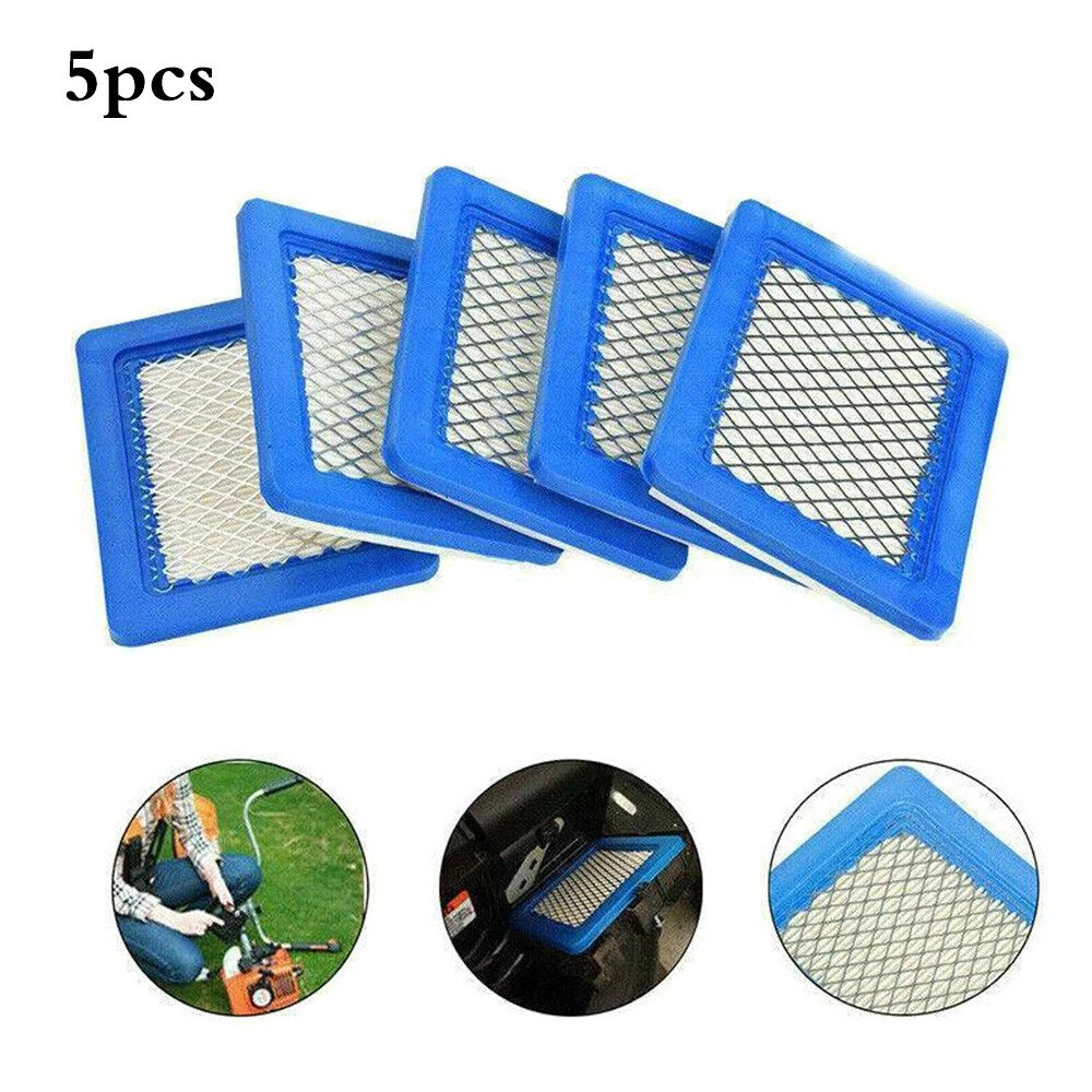 5Pcs Air Filter for B&S Stratton Lawn Mower (491588, 491588S, 399959, AM116236)