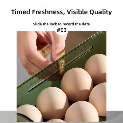 30 Egg Vertical Holder for Fridge Door (26x10x20cm)