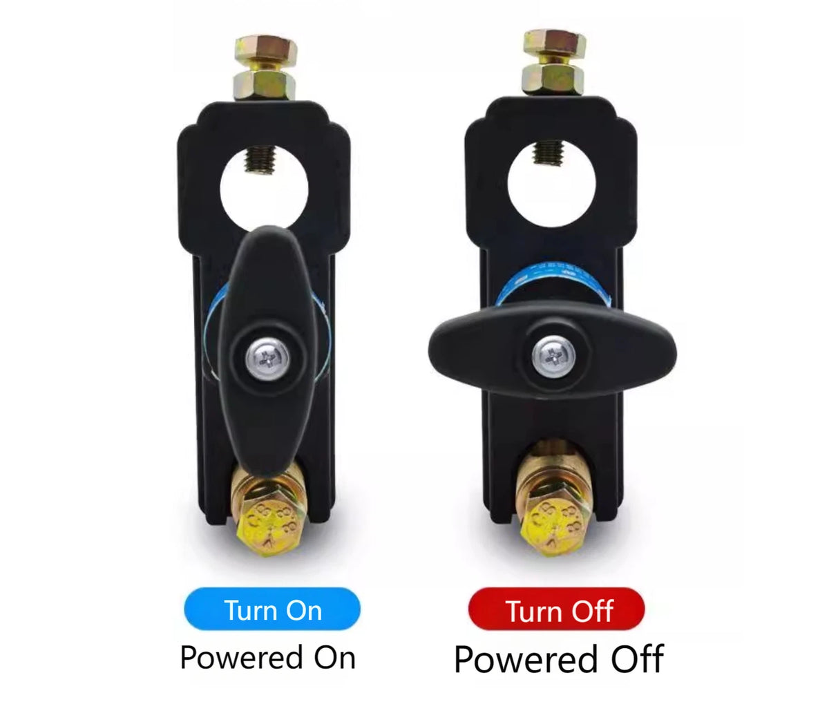Heavy Duty Battery Cutoff Switch for 12V 24V Batteries