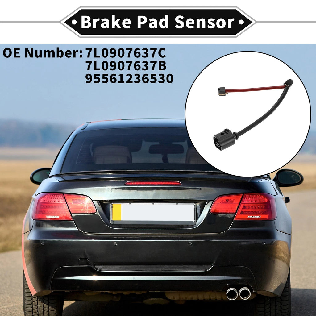 1pc Rear Brake Pad Wear Sensor for Audi Q7 (2006–2010)